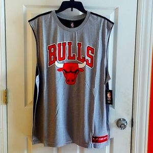 Chicago Bulls Sleeveless Warmup Shirt